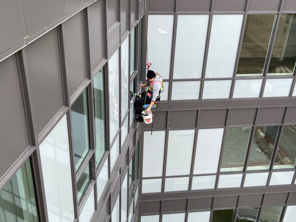 High-rise window cleaning in Toronto